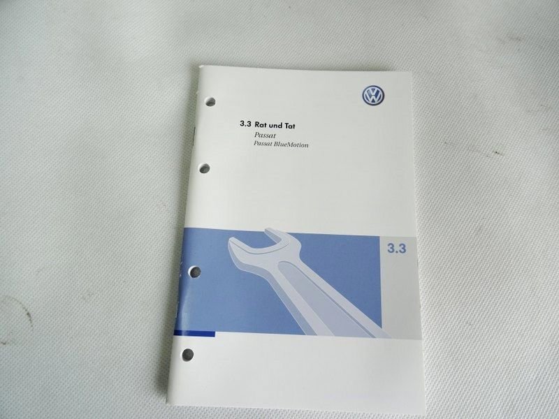 INSTRUCTIONS BOOK VW PASSAT BLUEMOTION 282551PLR00