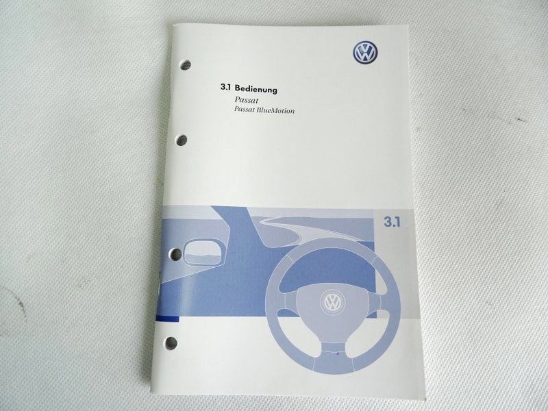 INSTRUKTIONS BUCHEN VW PASSAT BLUEMOTION 282551PLB00